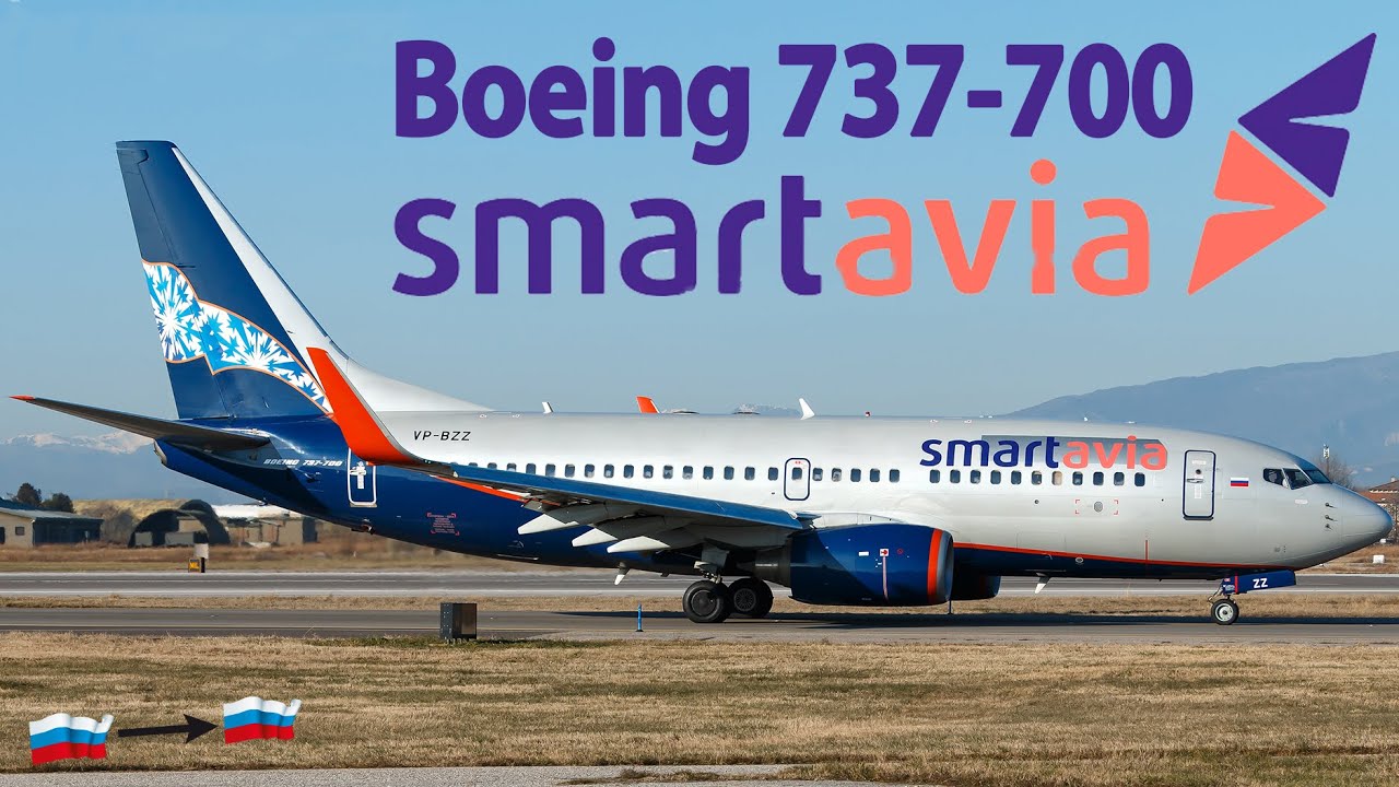 Boeing 737/СмартАвиа/Москва-Архангельск