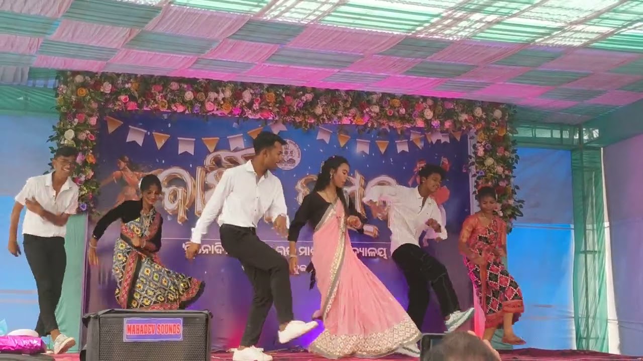 Lecture with students: beautiful dance video Binodini college 🎓 2025 #college #newtrending #dance