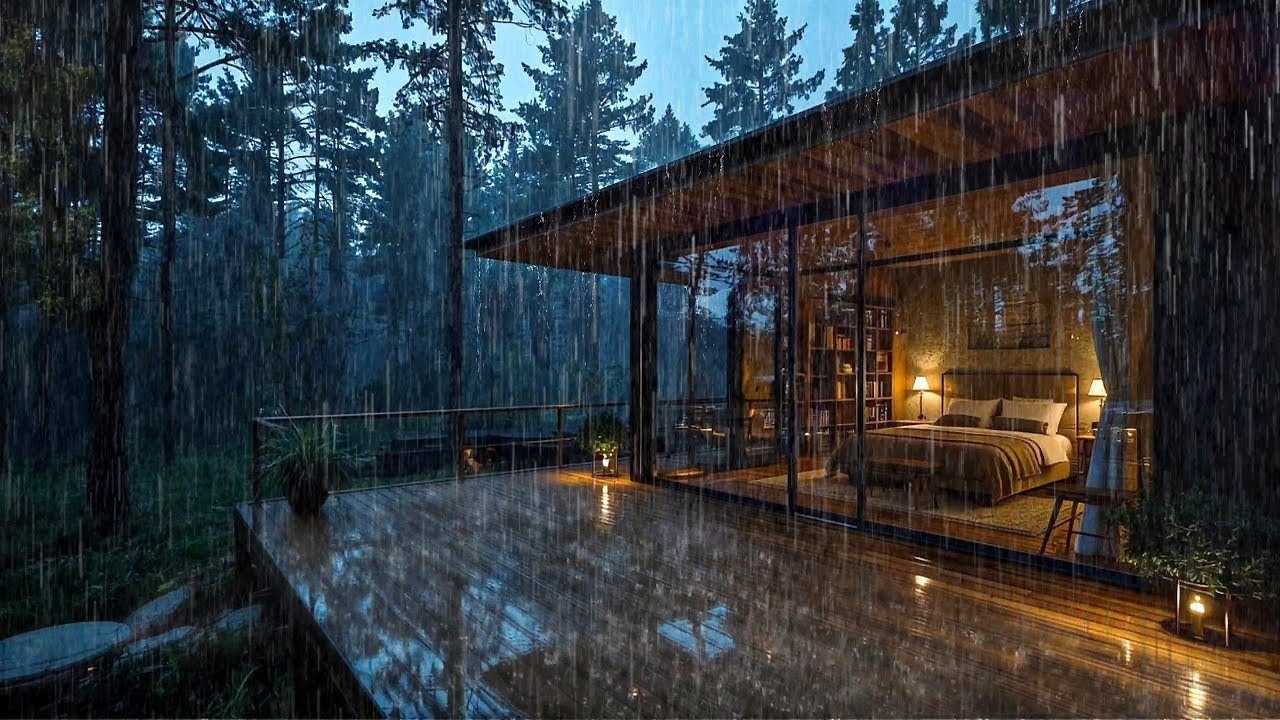 Healing Rain Sounds for Deep Sleep, Meditation & Stress Relief 24/7 | Nature Sounds for Relax