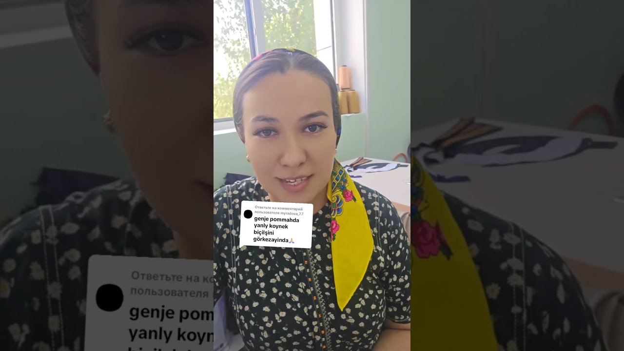 Pombarh yanly fason tikilisi | Koynek tikmek owrenmek | koynek fasonlar 2025