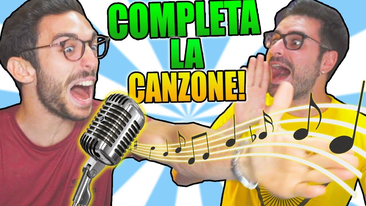 COMPLETA LA CANZONE CHALLENGE!