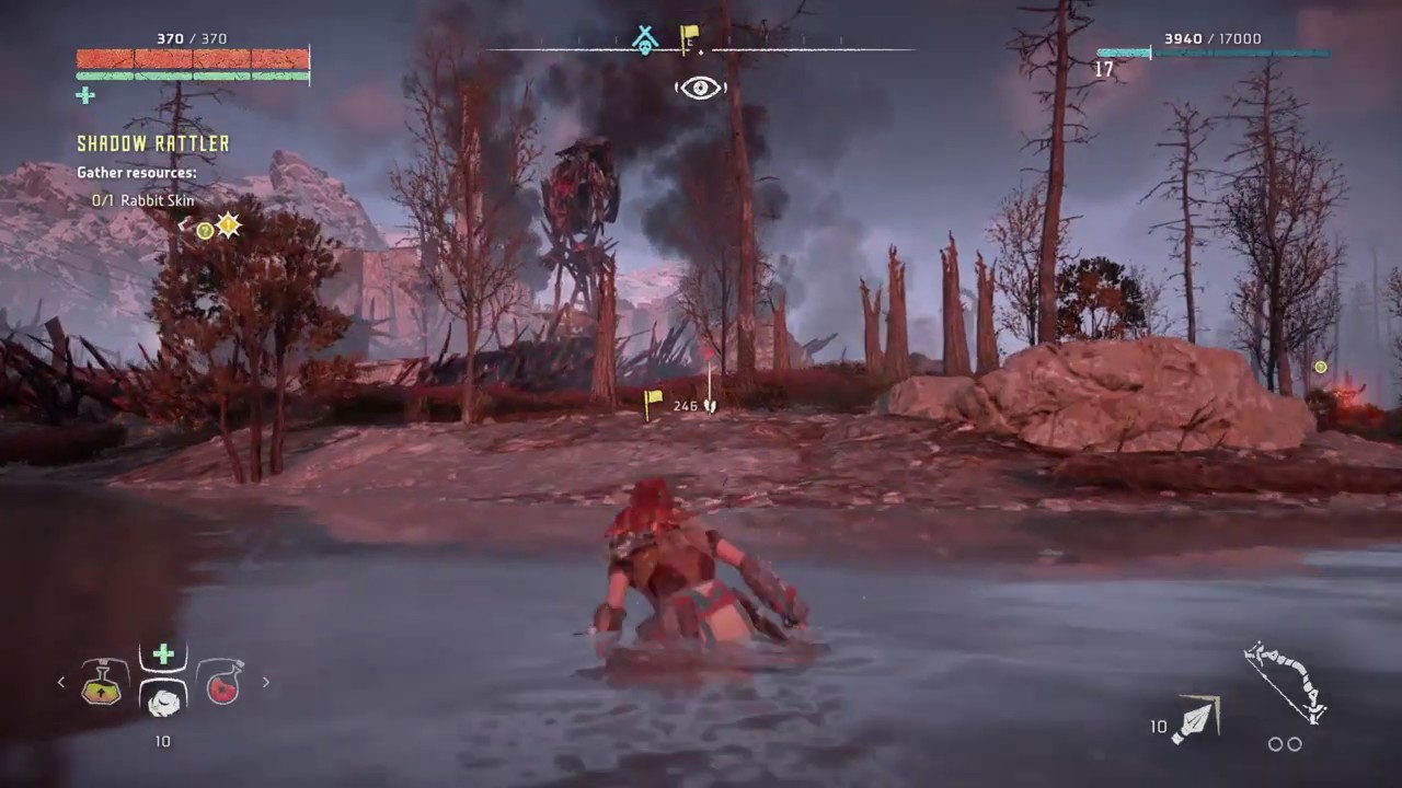 Horizon Zero Dawn Getting Boar, Rabbit and Fox Skin