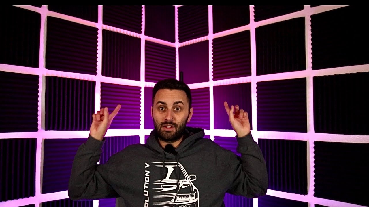 MY NEW VIDEO STUDIO! And sound panel review