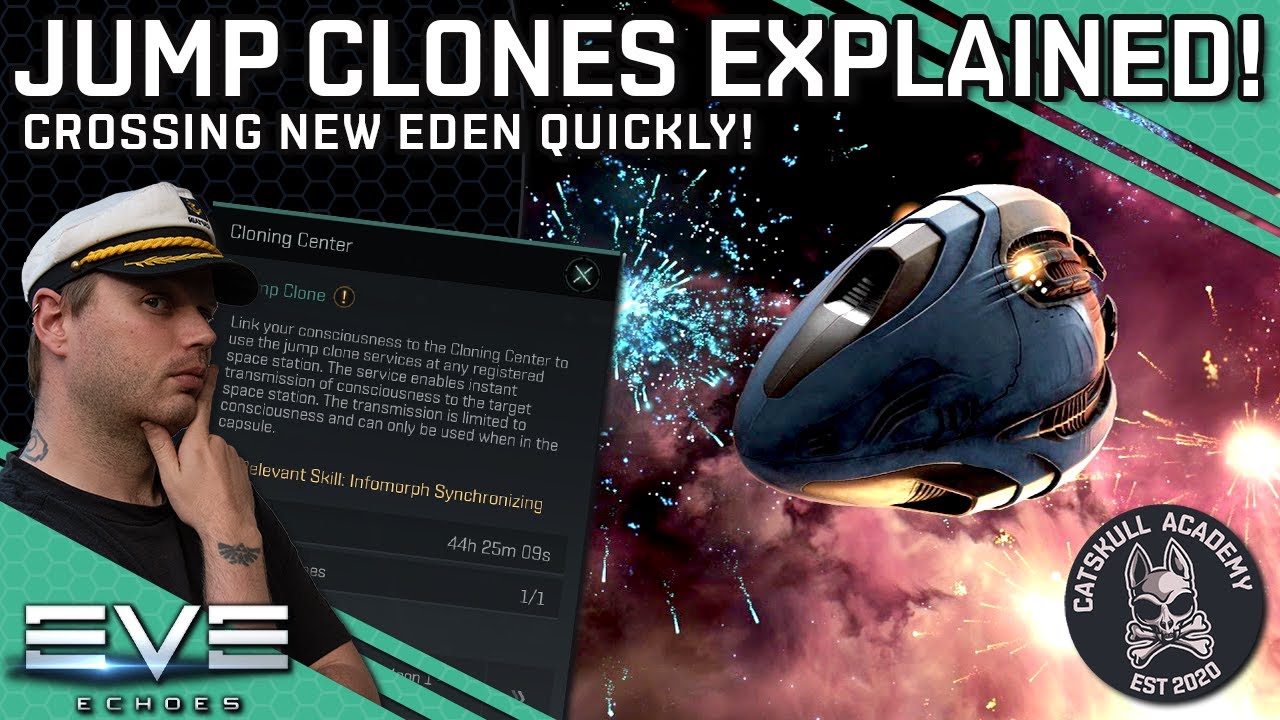 Jump Clones Explained! Crossing New Eden In Seconds!! || EVE Echoes