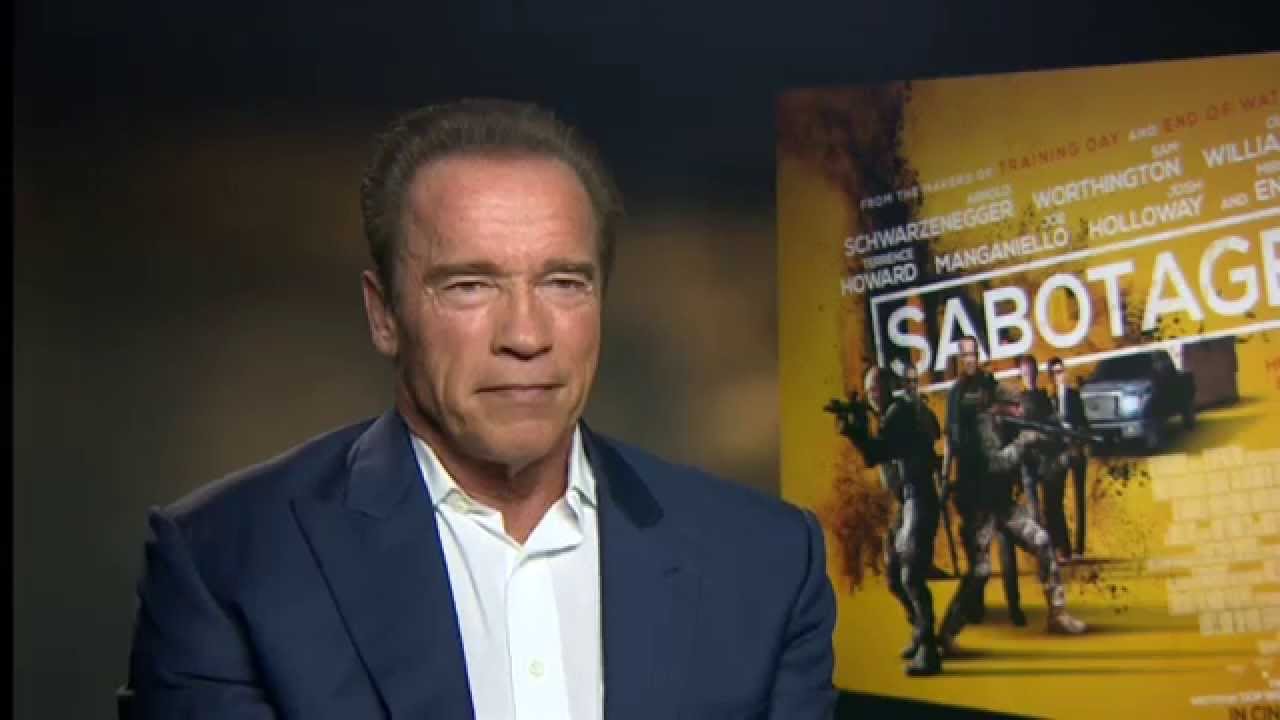 Arnold Schwarzenegger Sabotage Interview