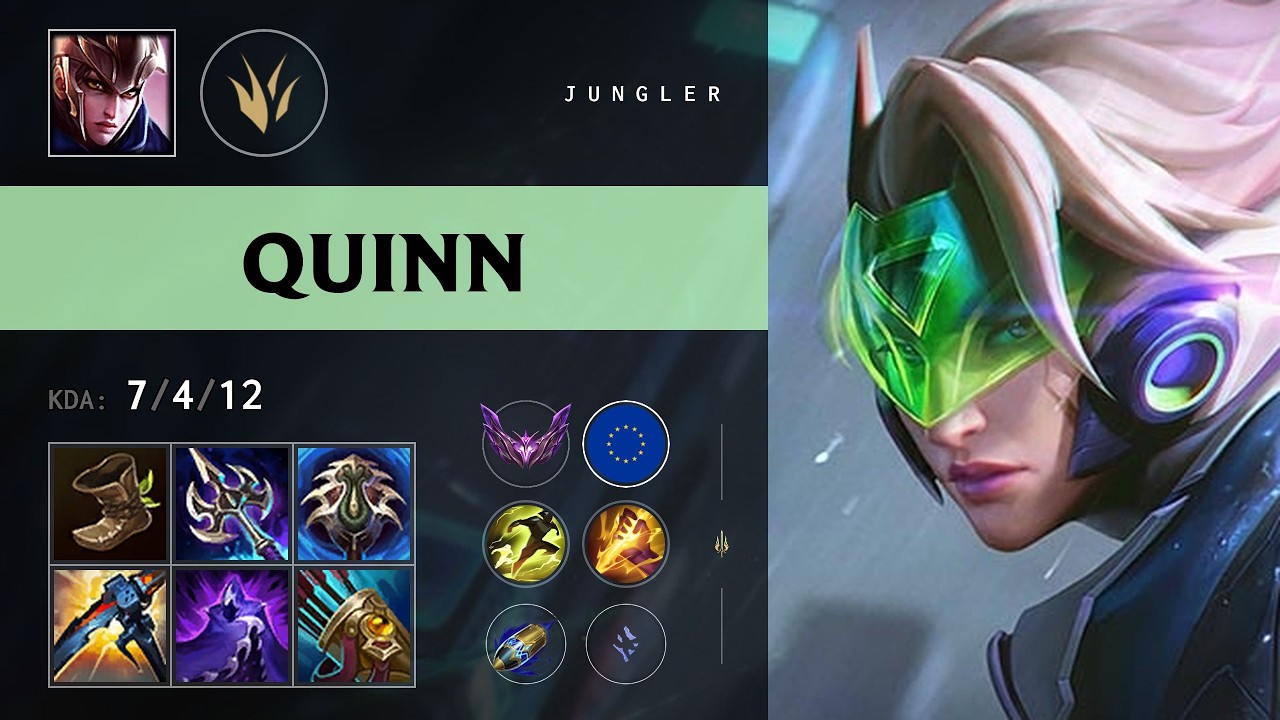 Quinn Jungle vs Lee Sin - EUW Master Patch 26.16