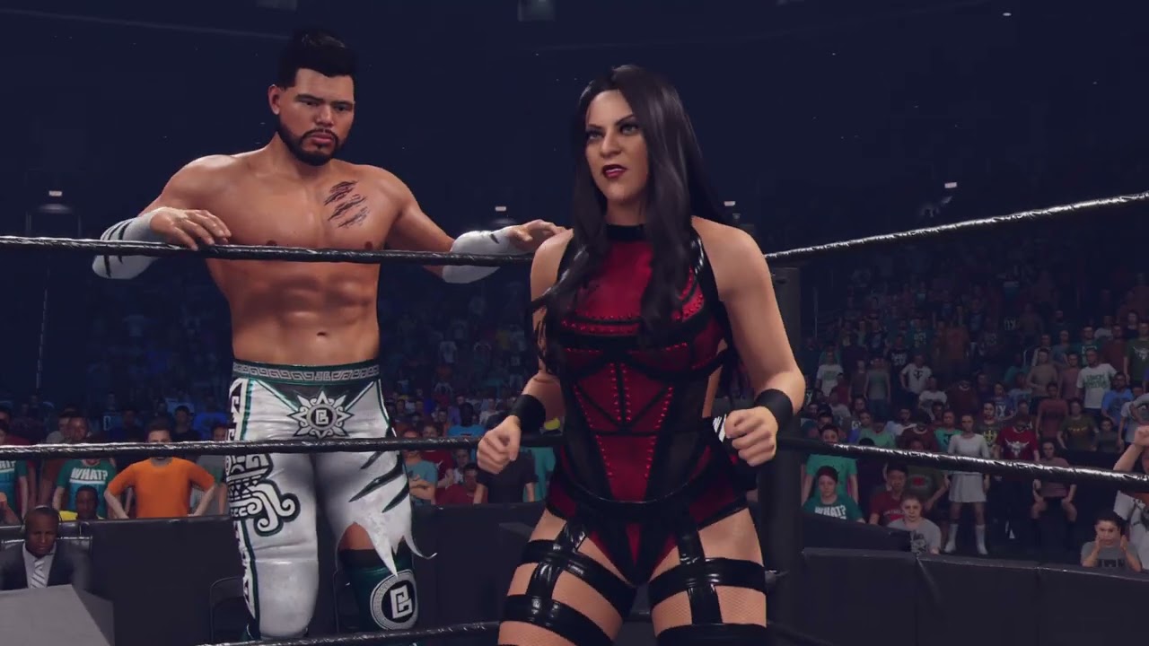 Smack Down Maximilianweiss und Seine Ex Freundin Marcella gegen Stephanie Vaquer und Berto