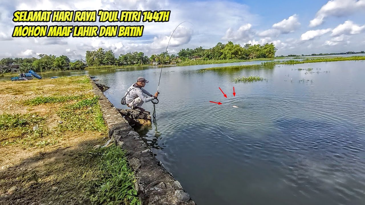 Mancing waduk mulur! spot baru syahdu pol!!