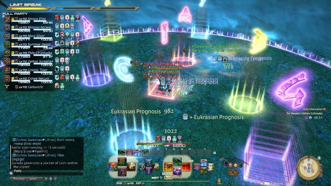 FFXIV UWU Clear Summoner POV
