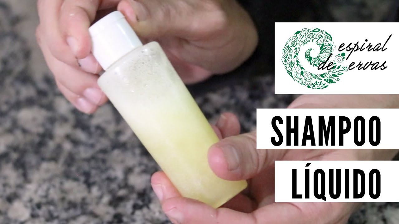 Shampoo liquido natural