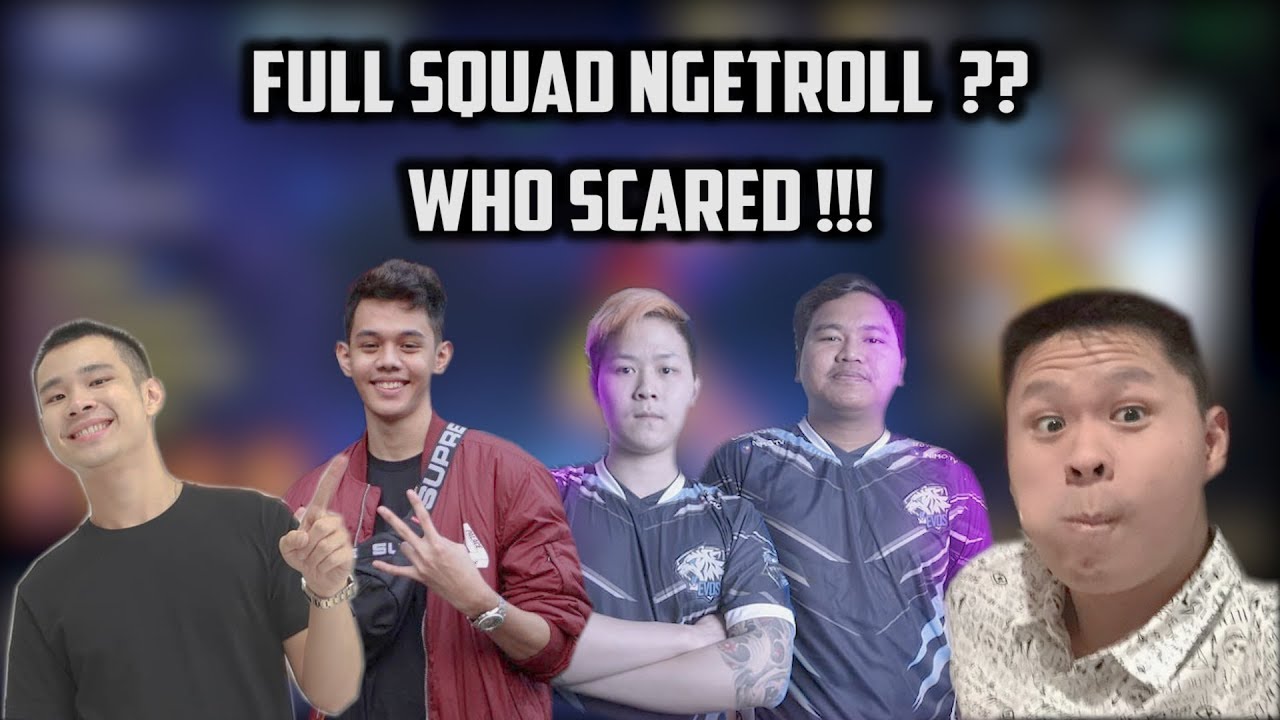 EVOS FULL SQUAD NGETROLL ??? HMM