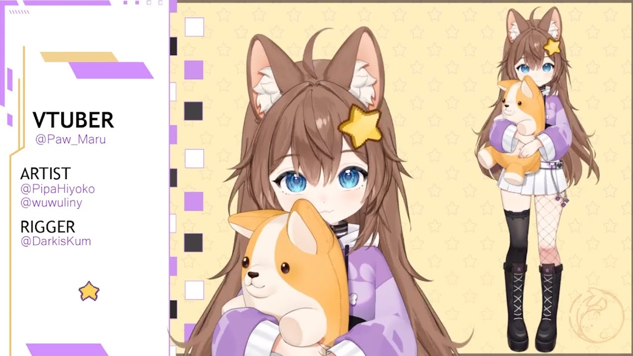 【Live2D Showcase】PawMaru  | Vtuber Model