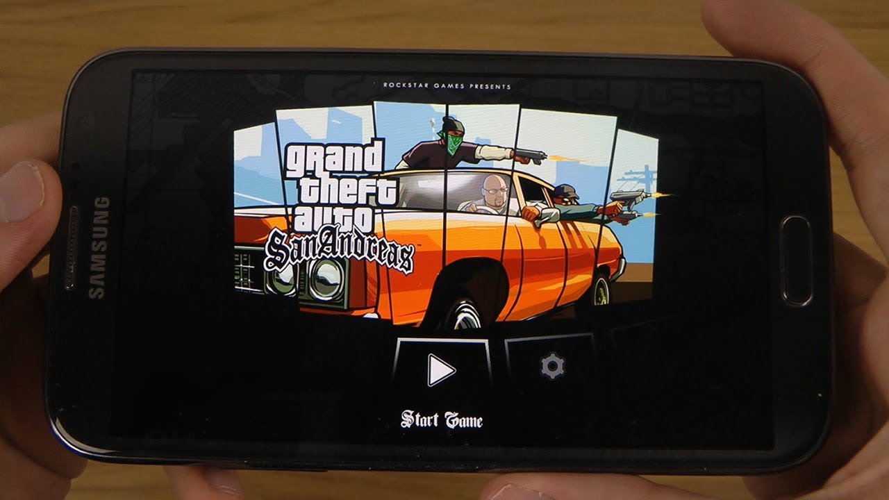 Grand Theft Auto: San Andreas Samsung Galaxy Note 2 HD Gameplay Trailer