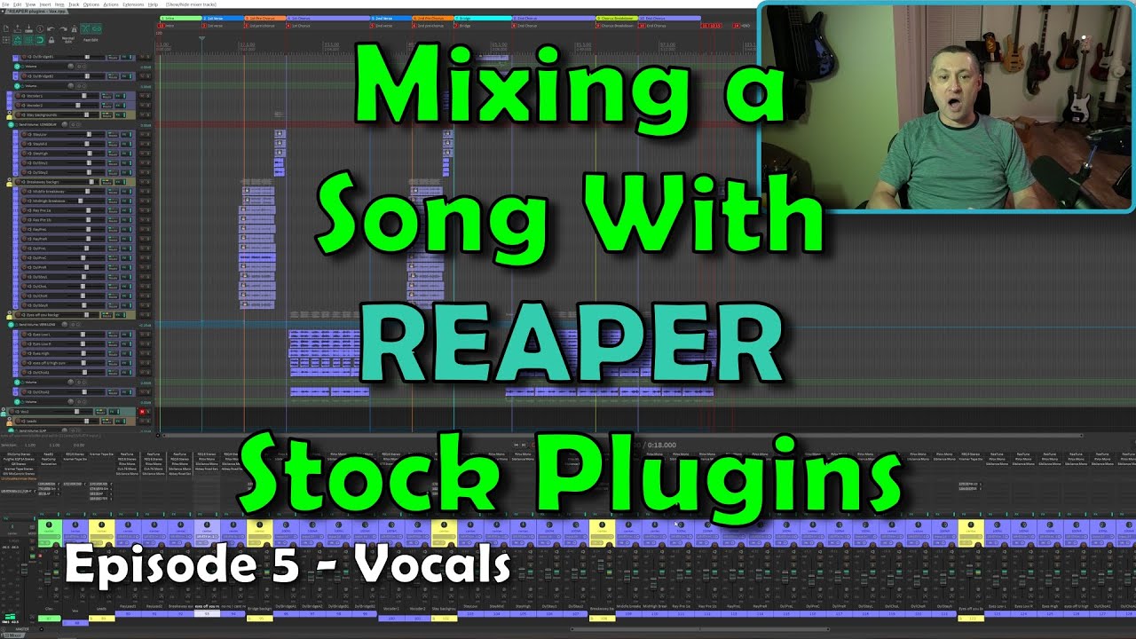 Mixing Stuff: Mixing with REAPER Stock Plugins Ep. 5 - Vocals