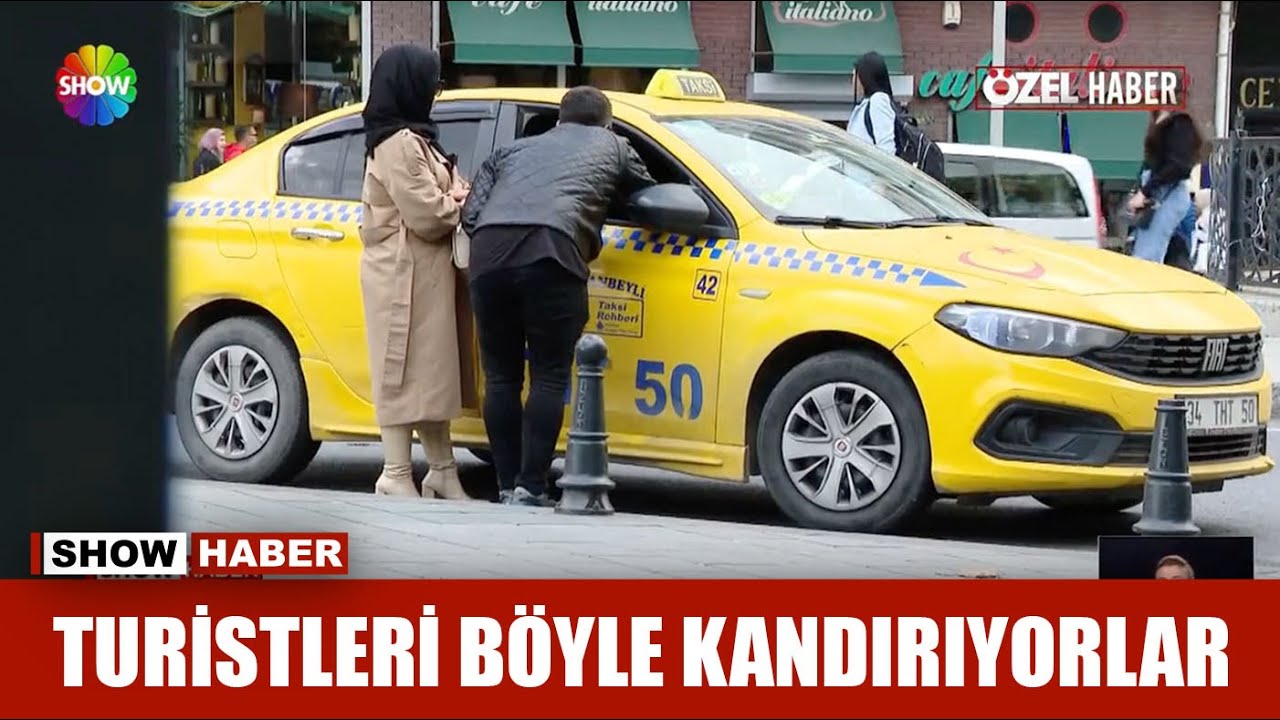 Show Haber muhabirleri turist kılığına girdi!