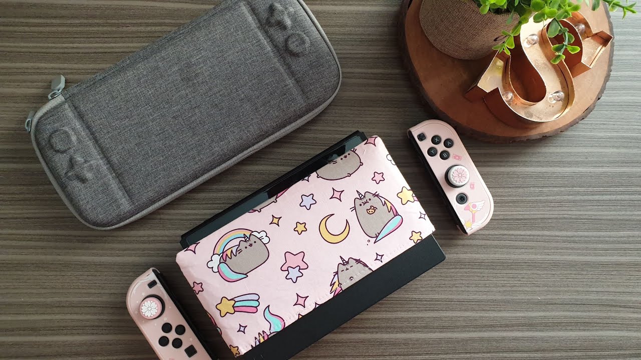 Unboxing : My Cute Pink Nintendo Switch Accessories.. so far.. (2019)