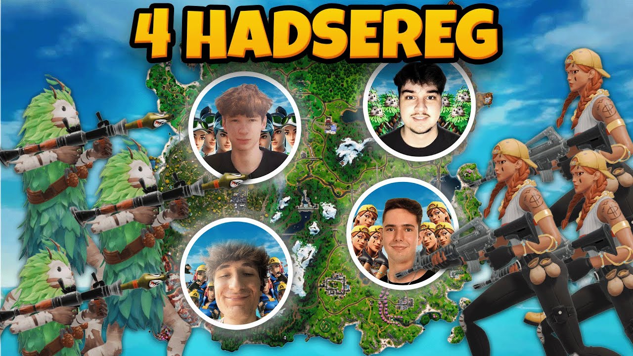 4 Hadsereg Küzd A Szigetért! (Ft.Sunn,Zackey,Matyolat)