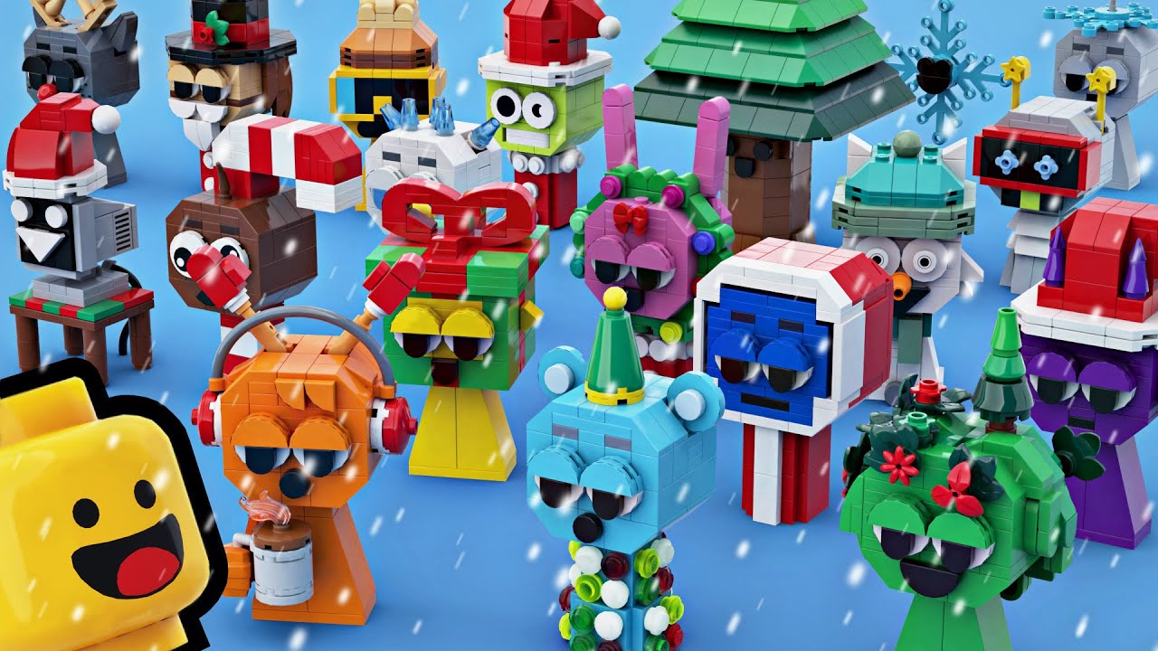 LEGO Sprunki Christmas Mod: Building Every Character!