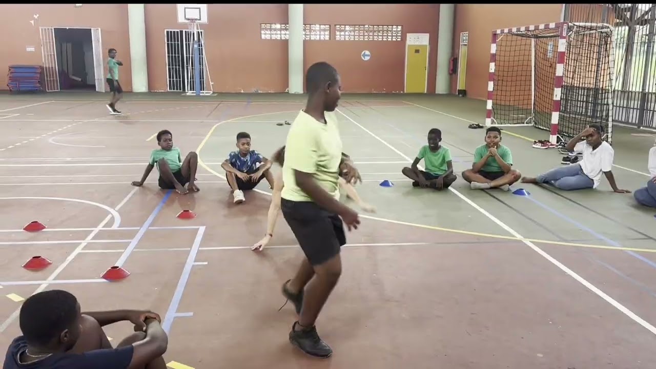 Découverte et initiation à la Capoeira des élèves de 6ème de l'option olympique