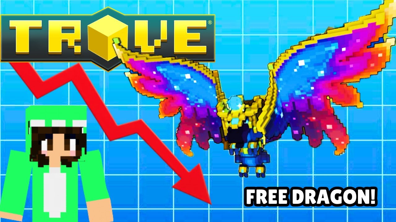 I Crashed the Trove Economy- To Get a Free Dragon!