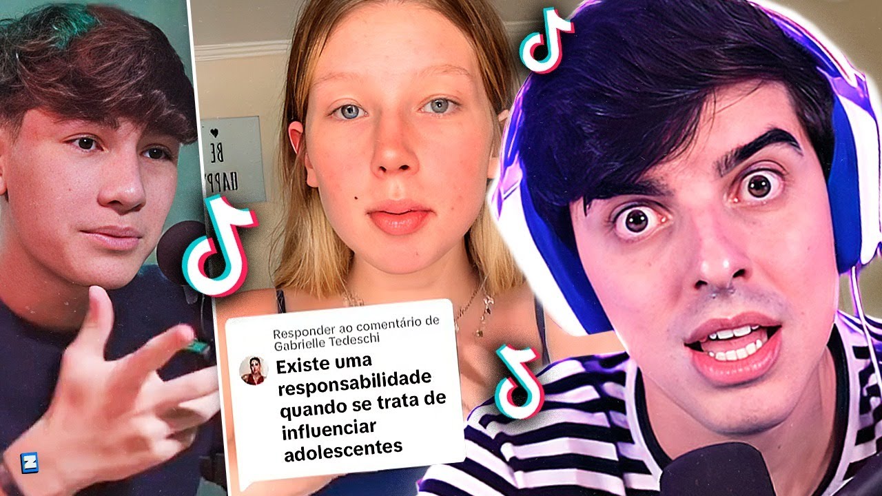 Tiktokers adolescentes precisam ACABAR?