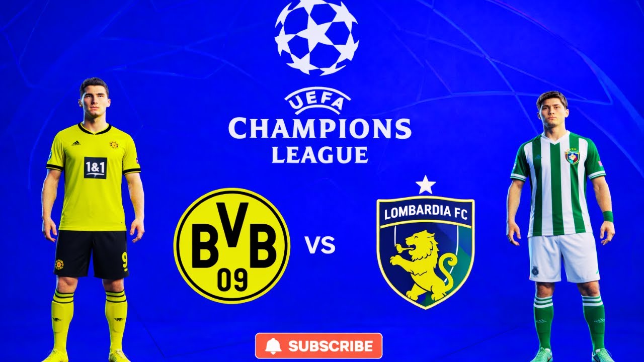 🔴 LIVE | Borussia Dortmund HUMILIATED 0–5 😱 | Lombardia FC DOMINATION | UCL 2025/26 | FC26 | PS5