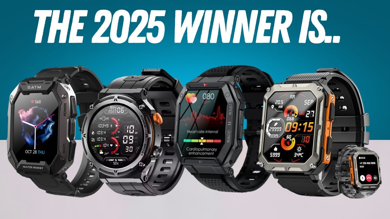 Best Military Smart Watches 2025 - Top 5 Military Smart Watch!