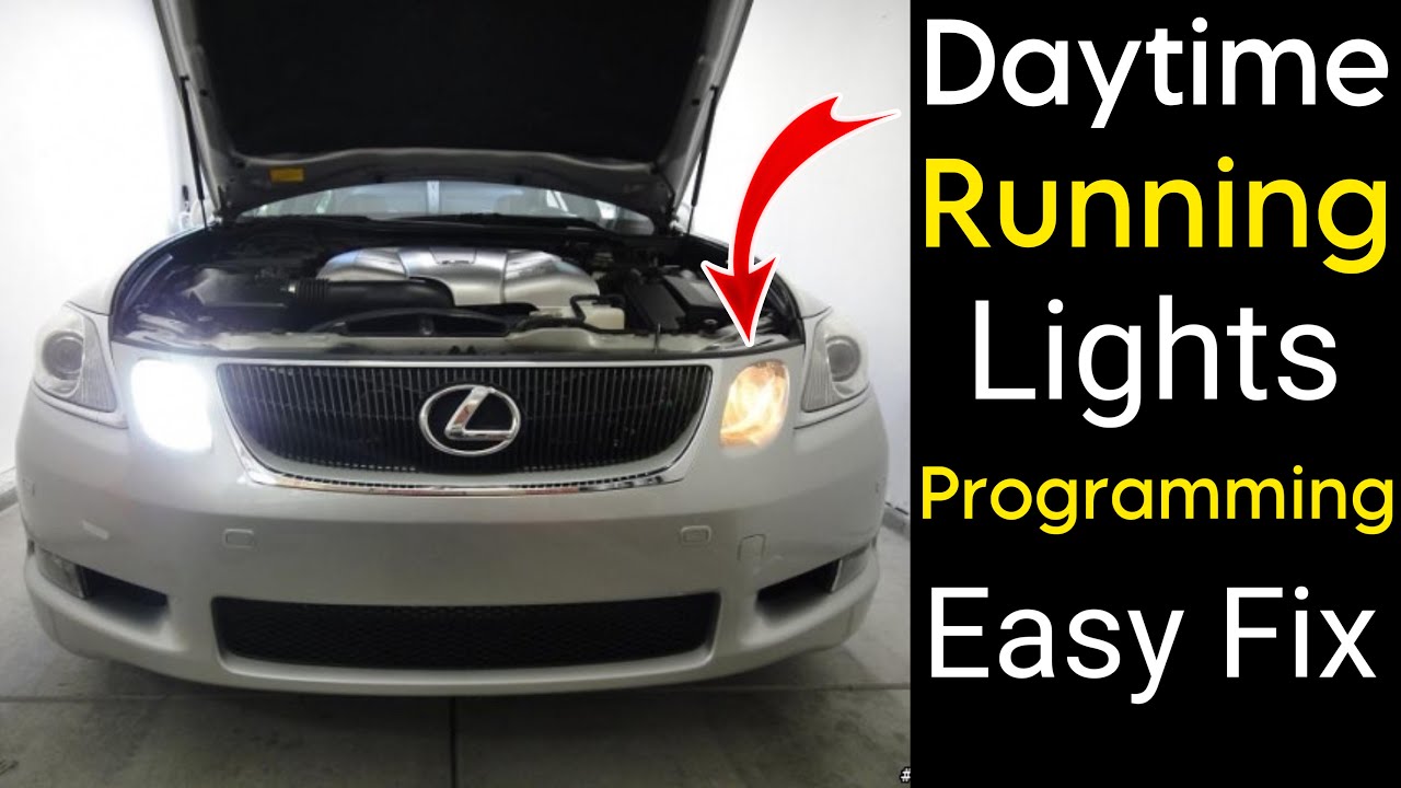 Turn Off Daytime Running Lights On A Lexus || DRL Light Band Na Hu Rahi hu Tu Kiya Kerna Chaye