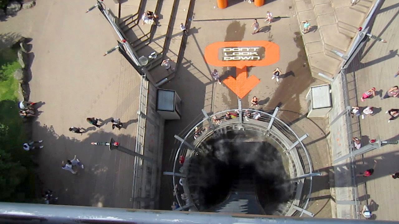 Oblivion front seat on-ride HD POV Alton Towers