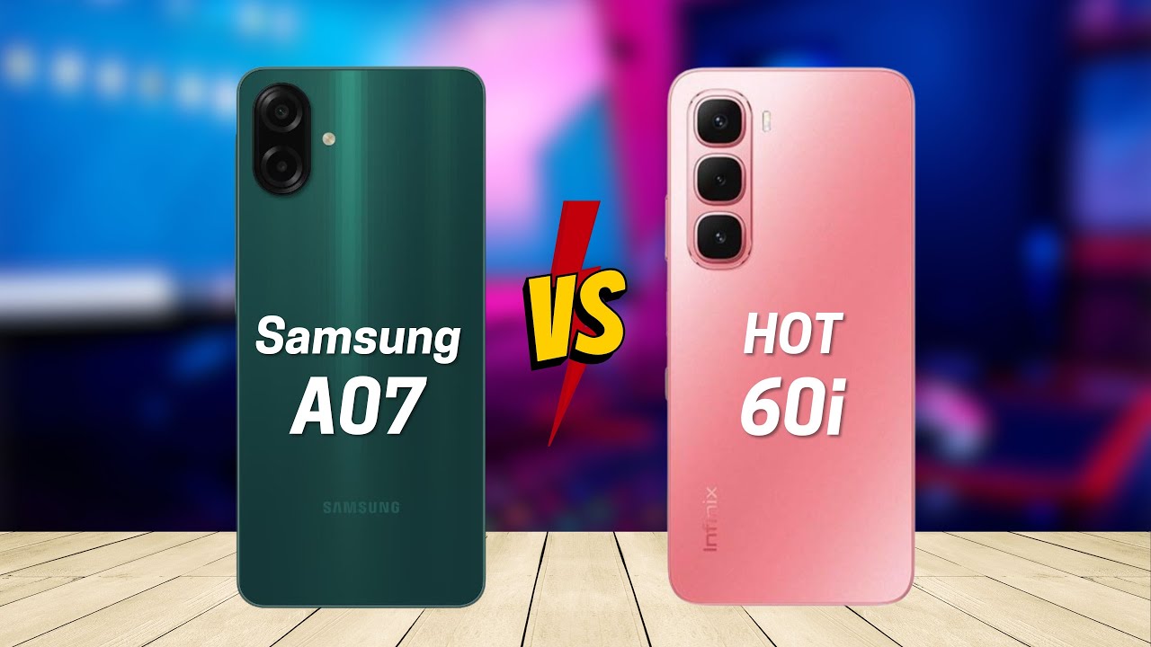 Samsung A07 4G vs Infinix Hot 60i