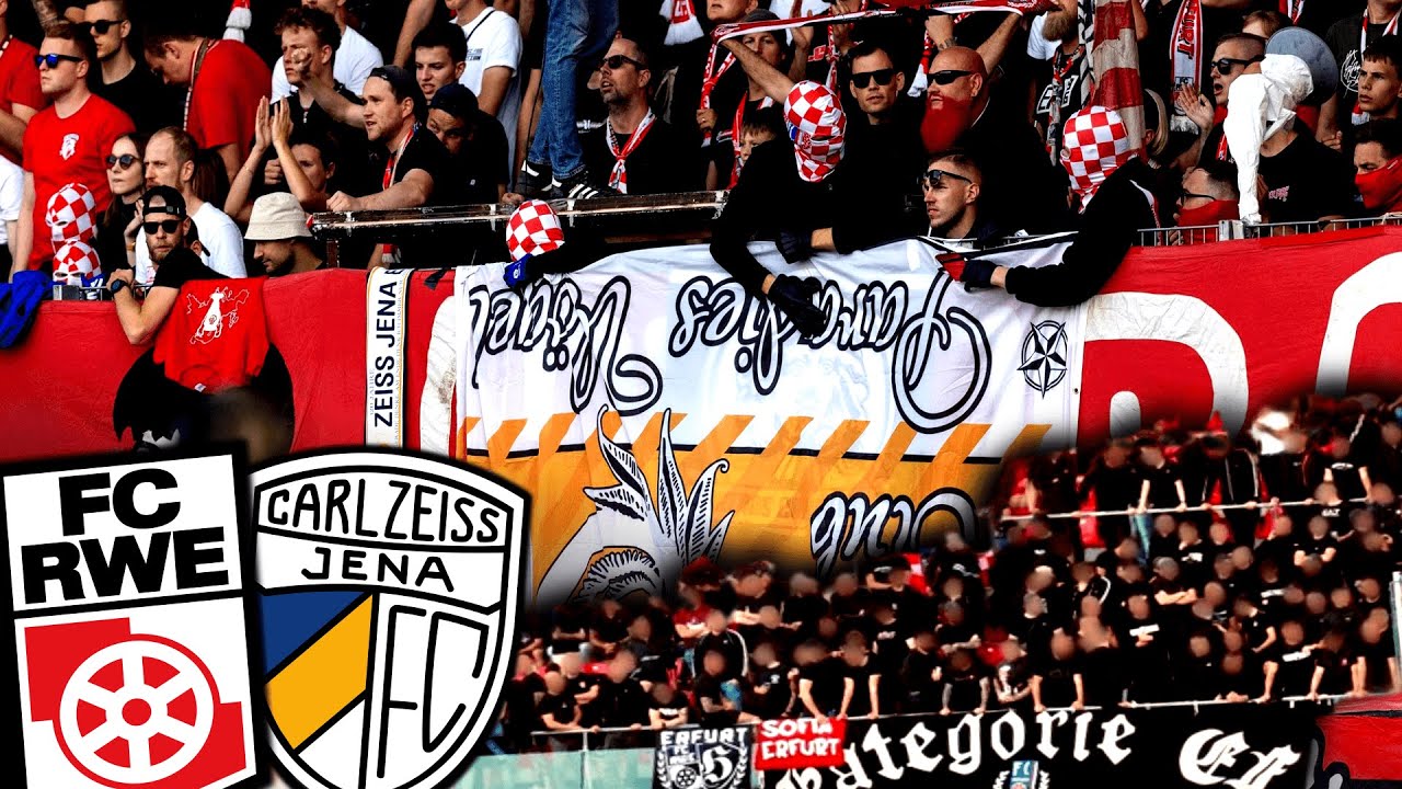 Tribünen-Hools, Gezogenes Material & Provokante Spruchbänder! (Erfurt - Jena)