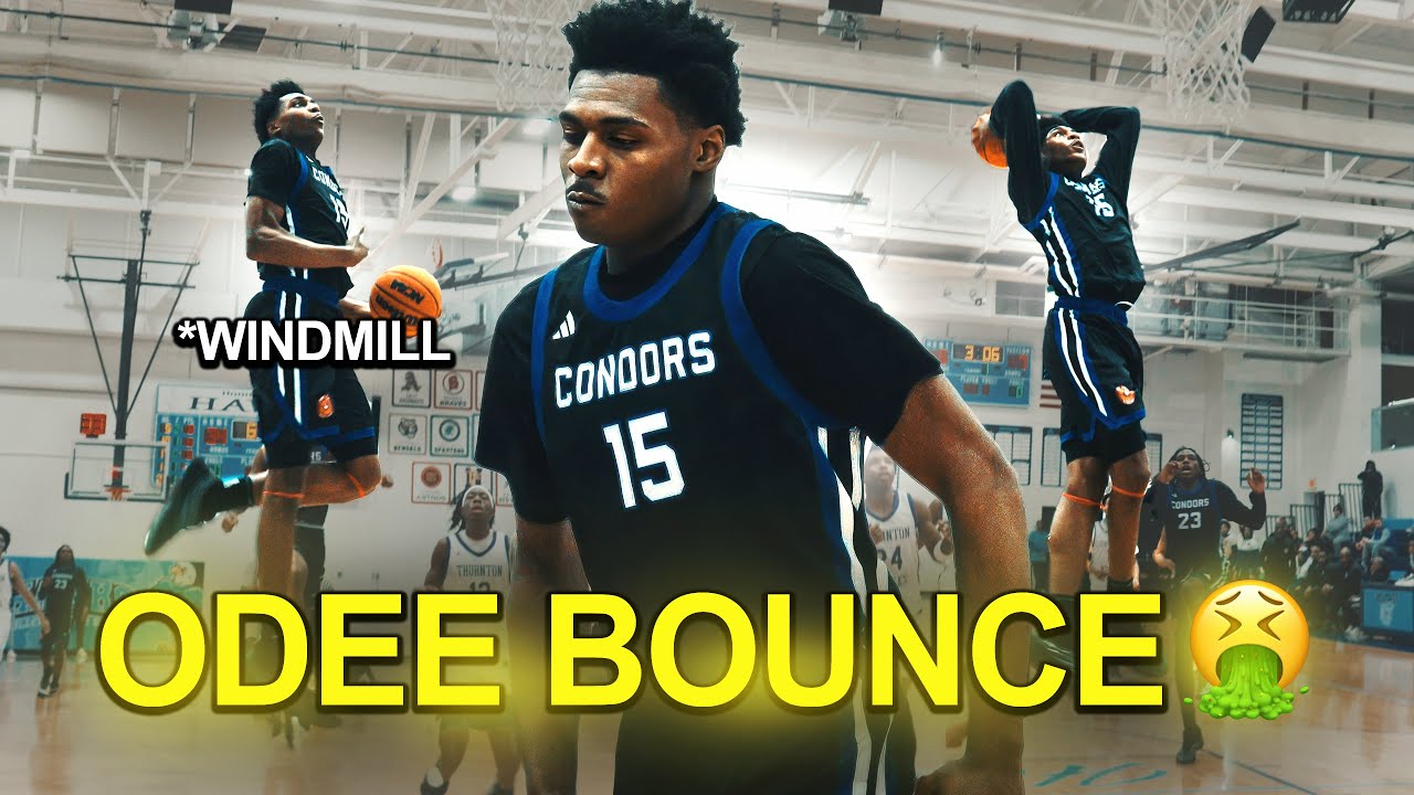 BOUNCIEST Chicago Hooper Was DUNKING EVERYTHING Vs #1 Freshman in IL!! #3 Curie Vs Thornton