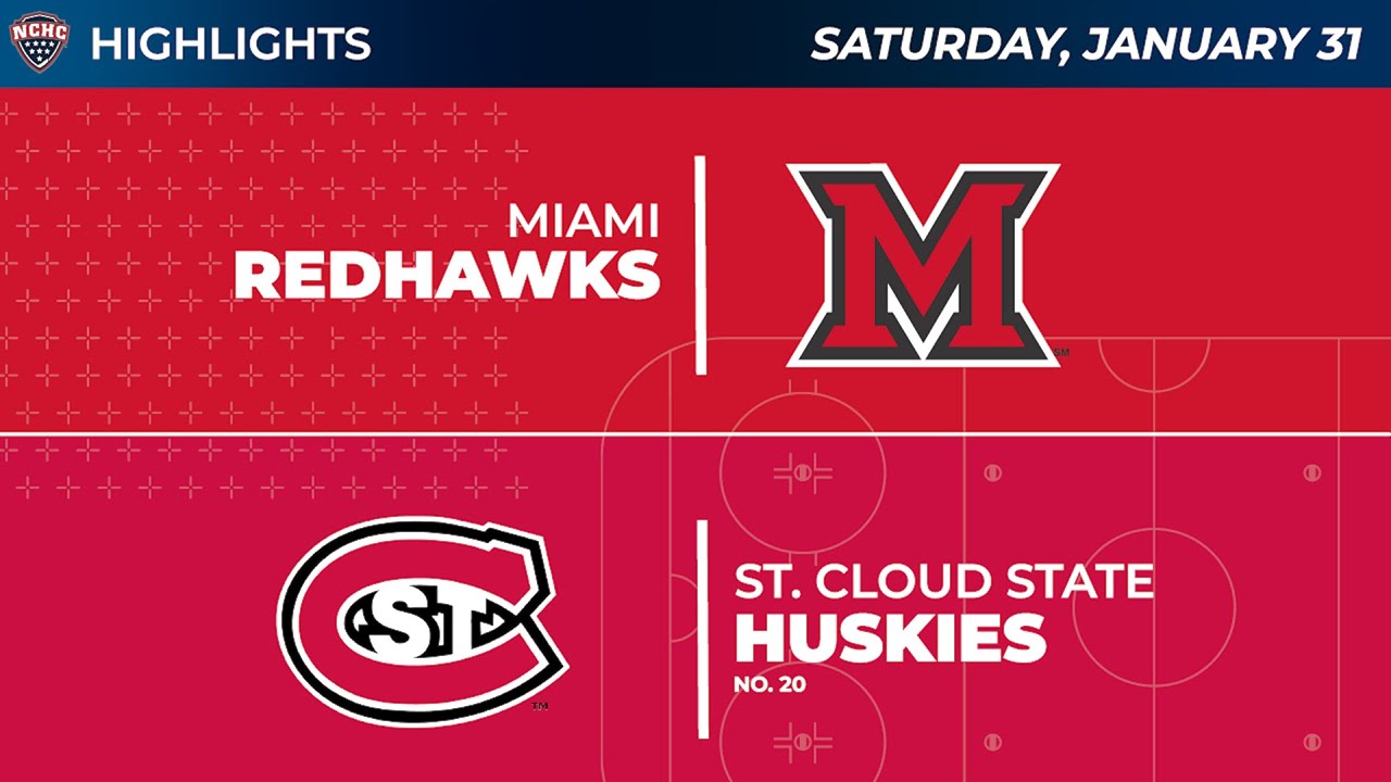 1-31-26 Miami at St. Cloud State Highlights