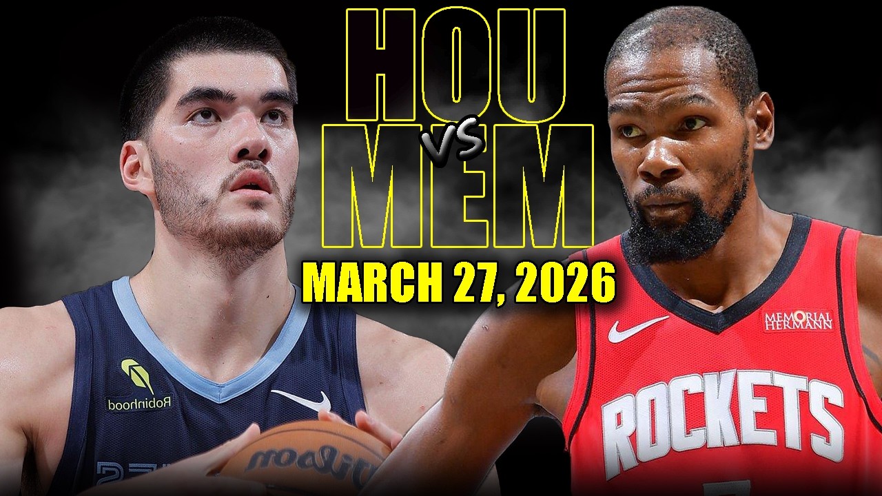 Houston Rockets vs Memphis Grizzlies Full Game Highlights &ndash; March 27, 2026 | NBA Season