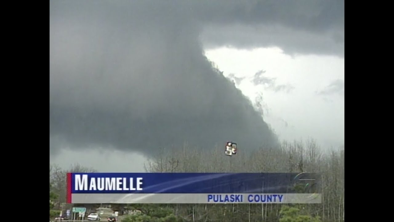 January, 21st 1999 KATV Tornado Coverage Part 1