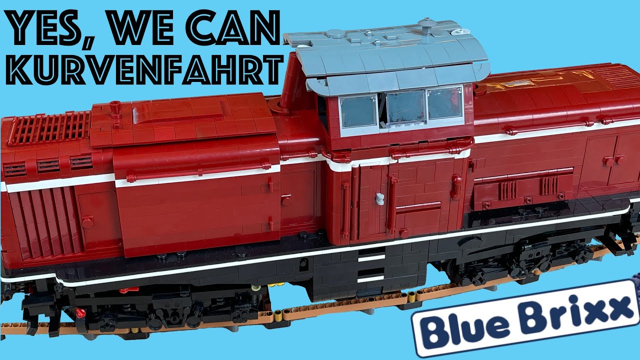 Yes, we can Kurvenfahrt - 5475 Teile wongeln im Kreis - gigantisches BlueBrixx V100 Display Modell