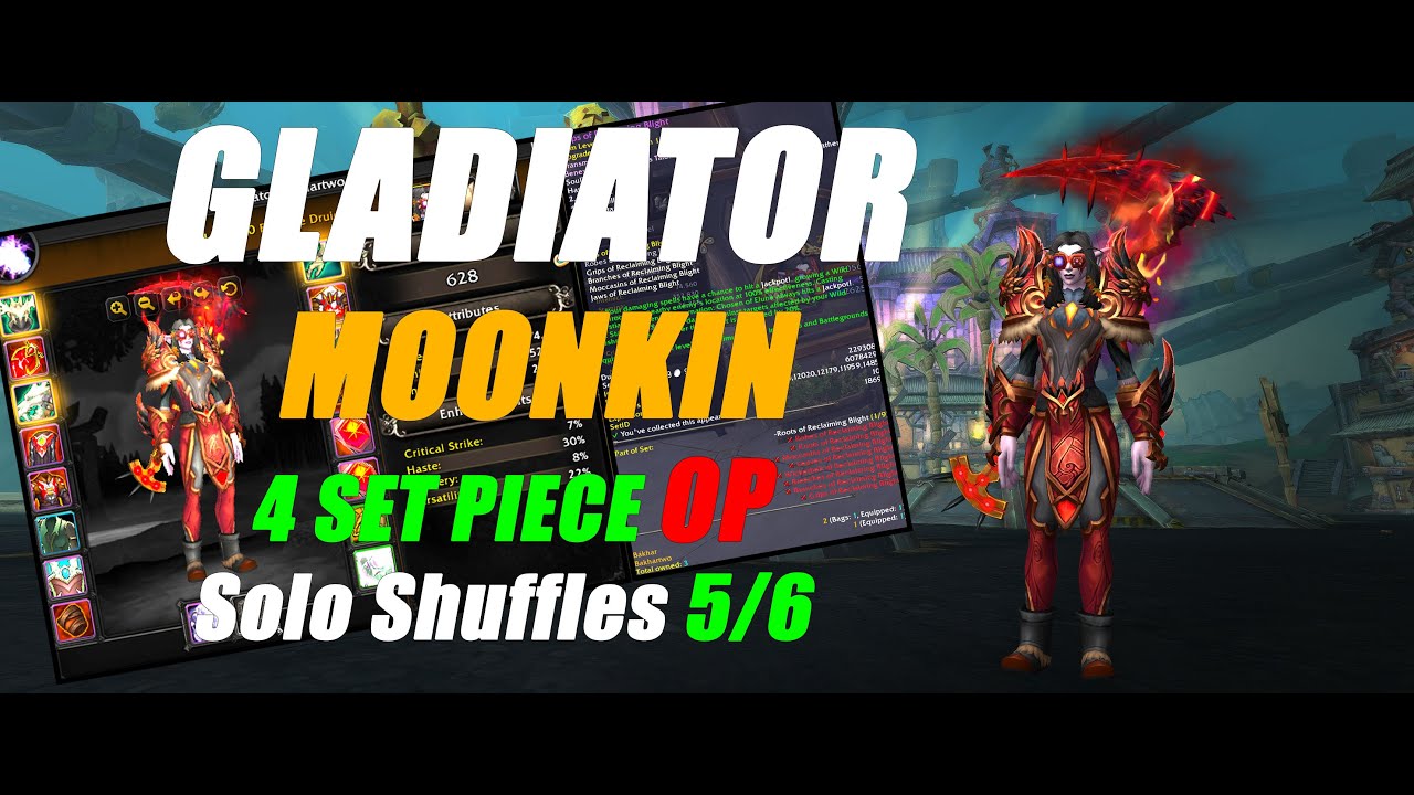 🔥OP 4 Set-Piece Balance Druid Dominates Solo Shuffle: 5 Wins! 11.1.0