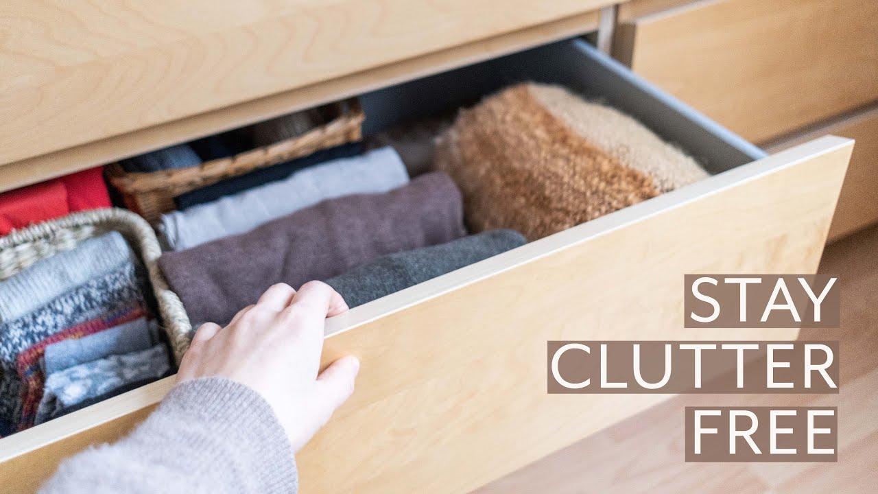 MINIMALISM - Habits to Maintain an Intentional Minimalist Lifestyle