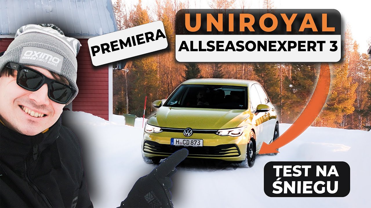 UNIROYAL AllSeasonExpert 3 - Sprawdziliśmy jako PIERWSI! - TEST opon całorocznych | Moto LAB