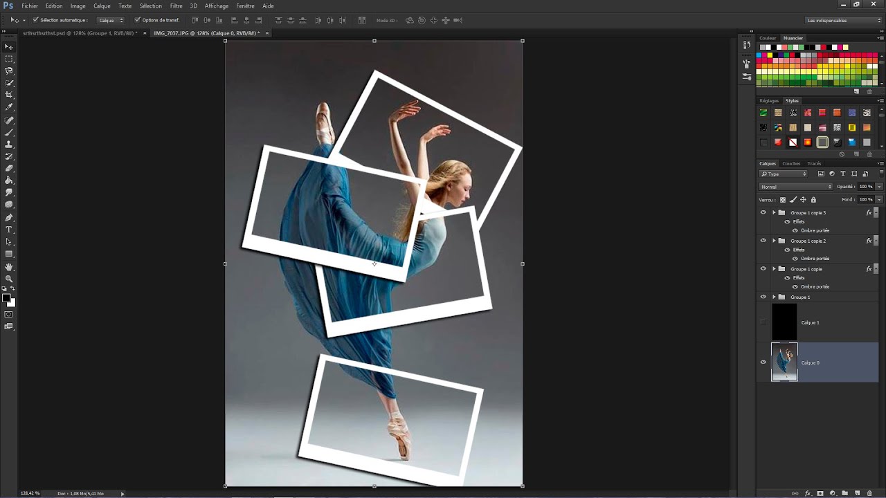 TUTORIEL PHOTOSHOP CC ...Pêle Mêle