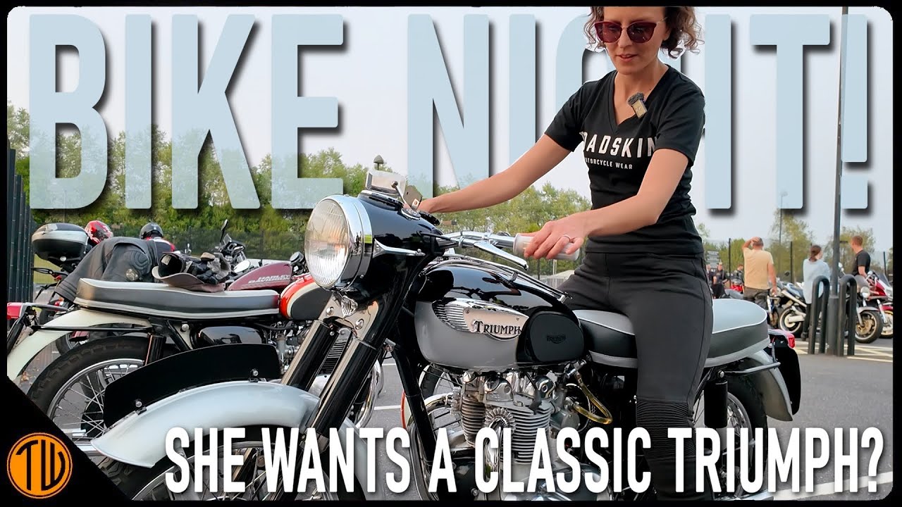 Triumph Factory Bike Night | Emily's Motorcycle Journey