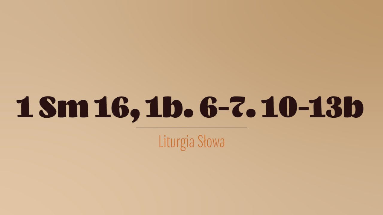 #PierwszeCzytanie | 15 marca 2026