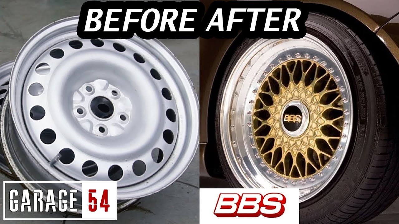 Making a BBS wheel out of a steelie