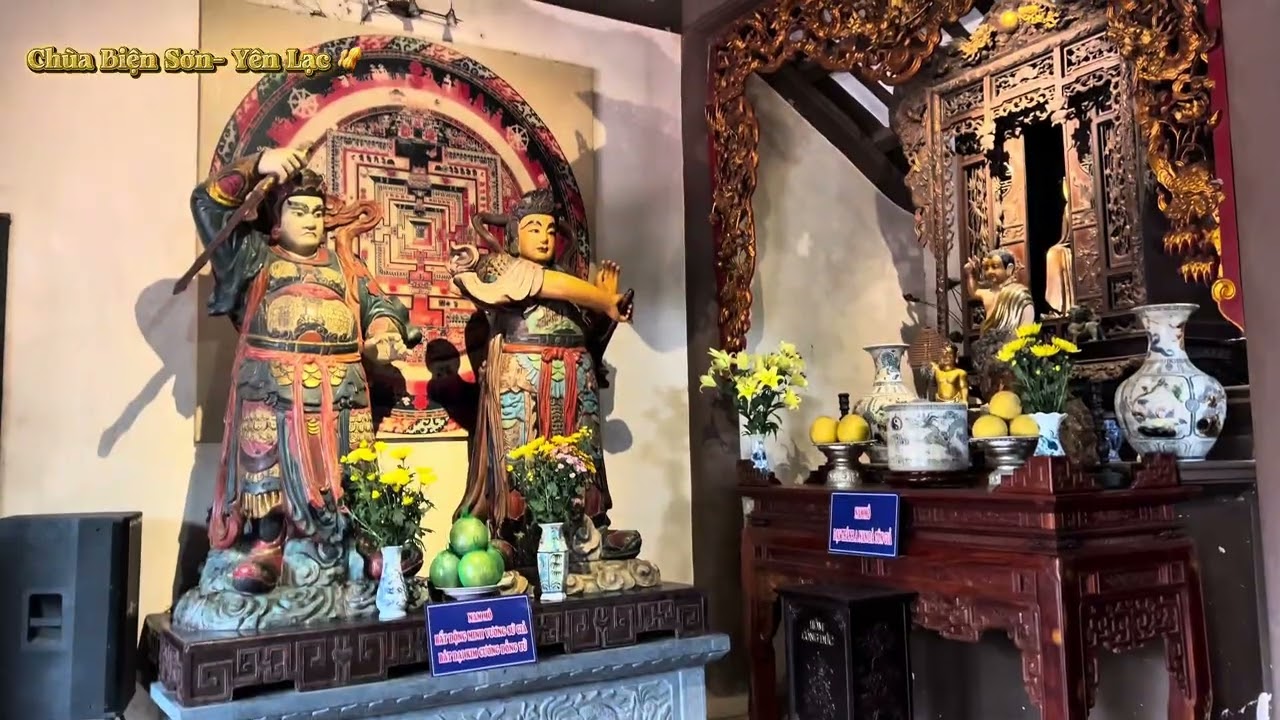 Thăm ngôi chùa Biện Sơn ngày Khai Xuân.