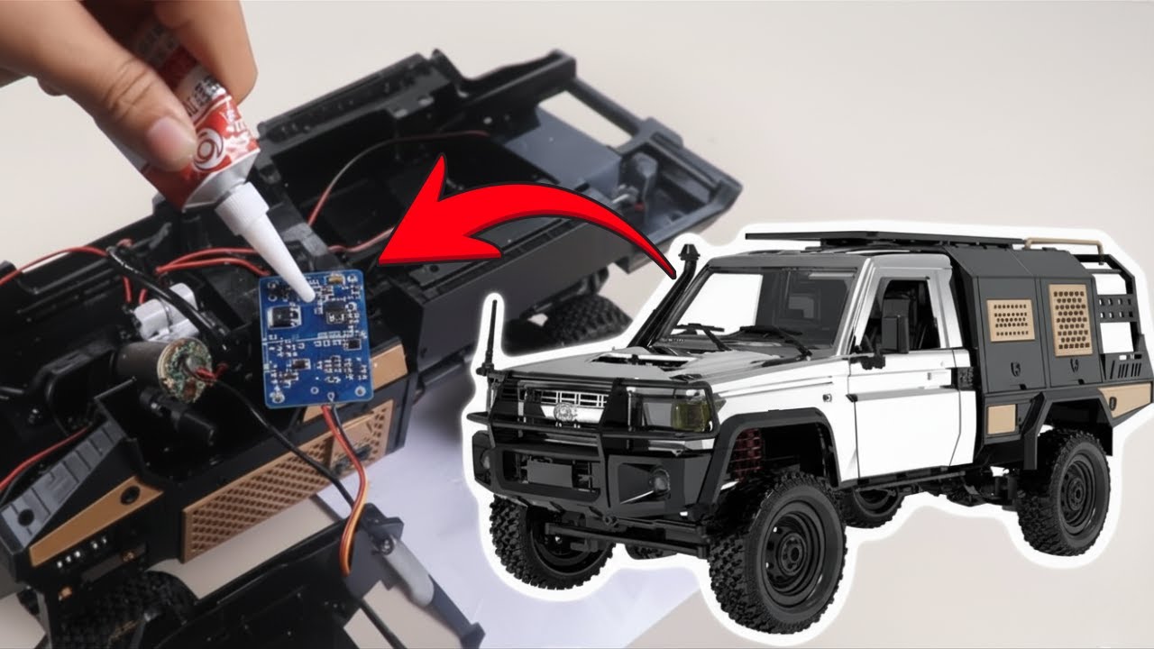 MN 82s Waterproofing Secret! RC Car Electronics Sealant Upgrade with High-Temp Silicone Glue