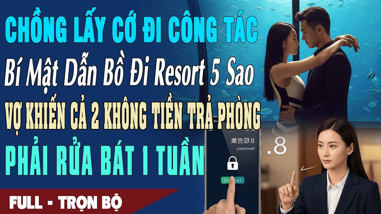 ❤️ Truyện Ngôn Tình Vờ CÔNG TÁC Dẫn Bồ Đi Resort Vợ Khiến Cả 2 Không Tiền Trả Phòng RỬA BÁT 1 Tuần