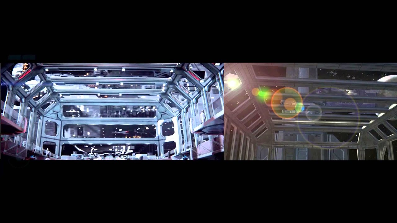 Halo 2 Anniversary Cutscenes Side by Side - Part 1 of 4