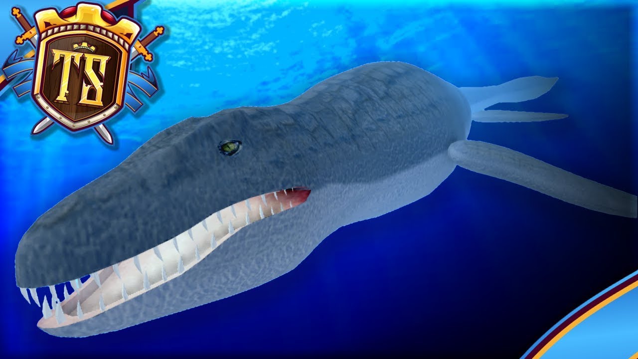 NY FORHISTOSIK MOSASAURUS I SHARKBITE! - Sharkbite | Dansk Roblox