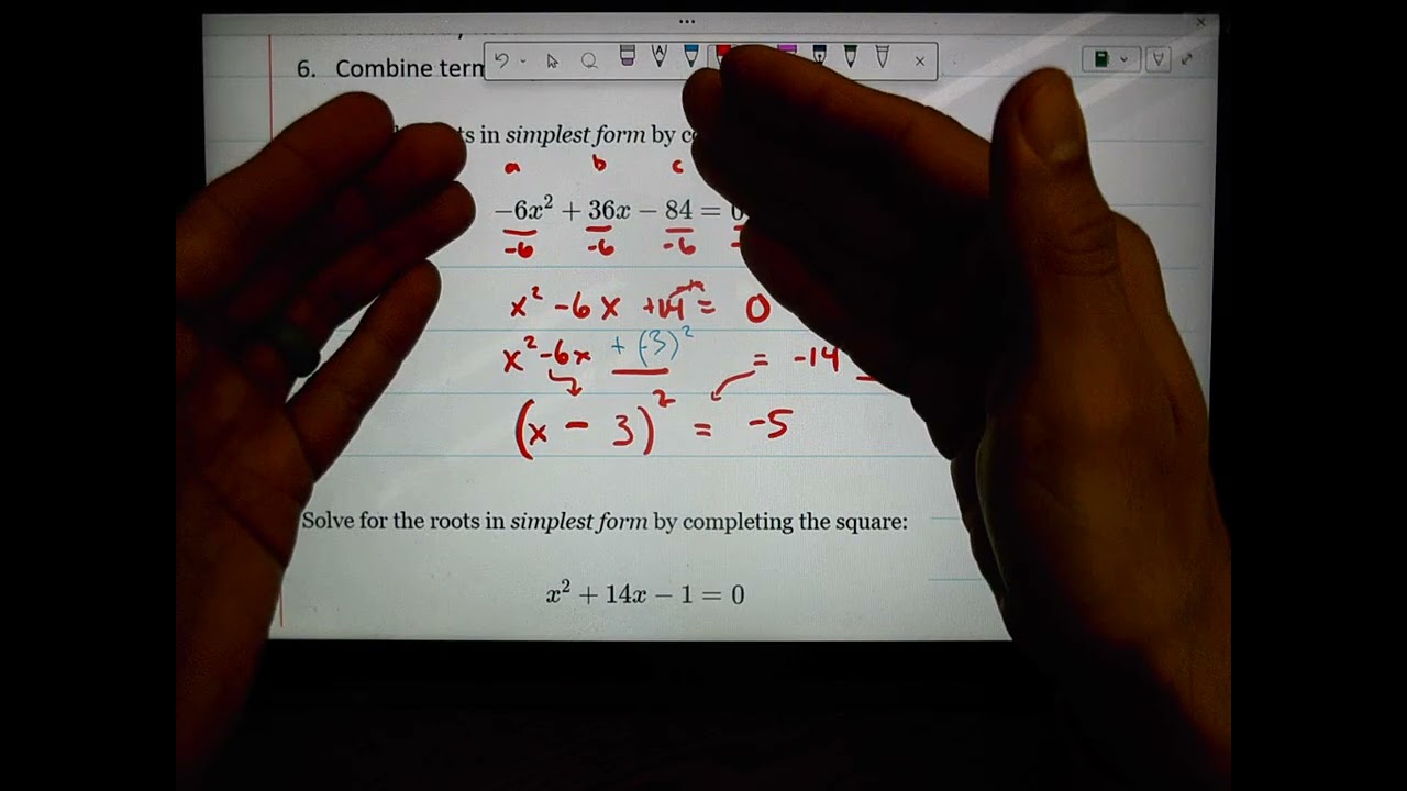 5.5 Completing the Square