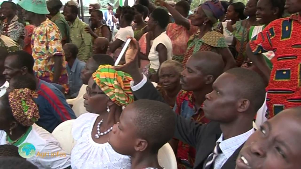 Inauguration d'une unité de Production de tomates à Koriakro (Region  de Yamoussoukro)